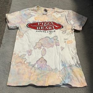 Pizza My Heart - Santa Cruz Custom-Dyed T-Shirt